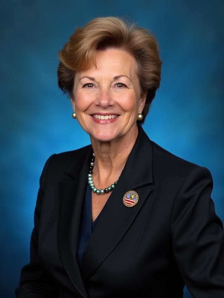 AI-generated professional government headshot